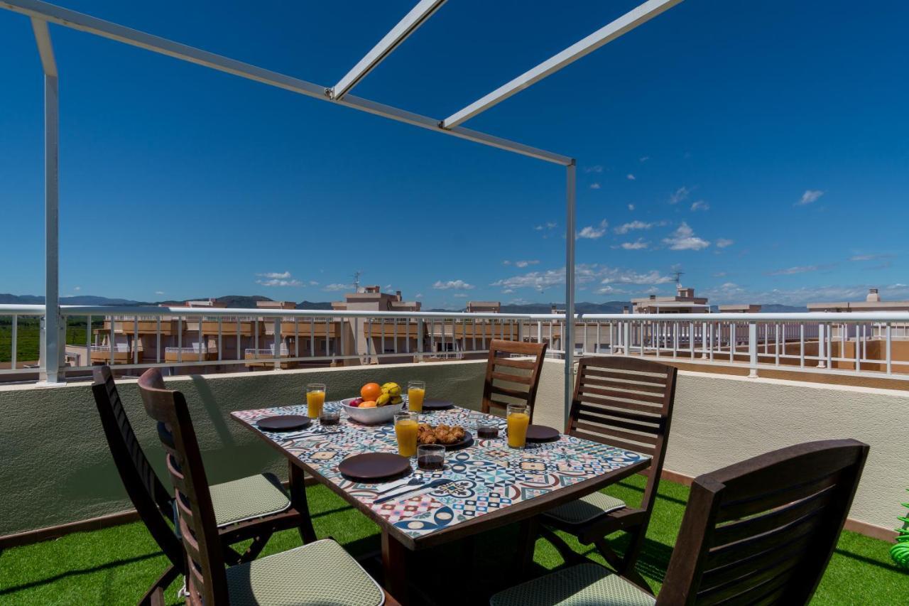 Duplex Penthouse With Terrace. Beach-Pool Canet d'En Berenguer Exterior photo